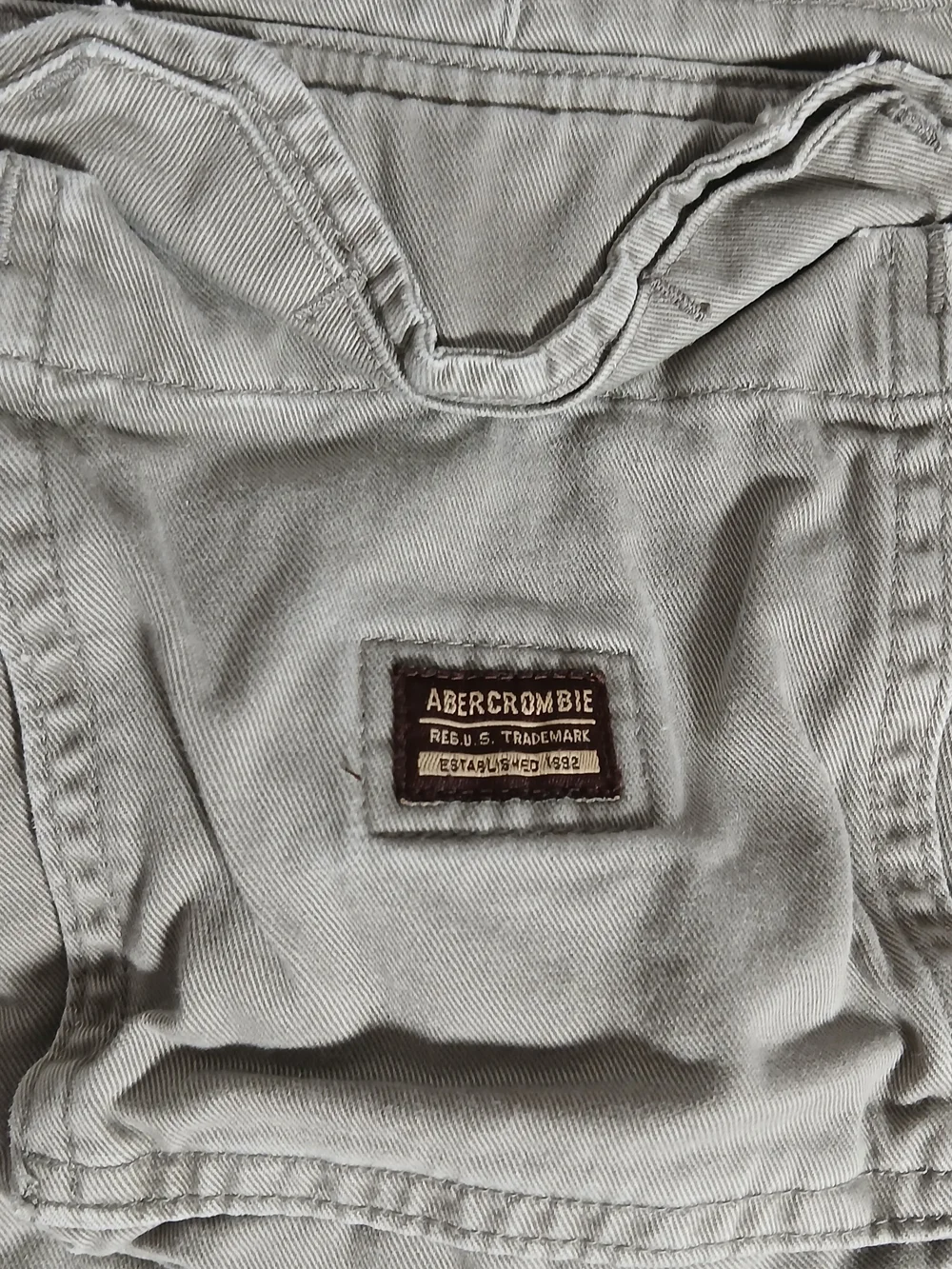 Y2K Abercrombie & Fitch Vintage Fatigues Cargo Shorts 30 Men's Distressed VTG